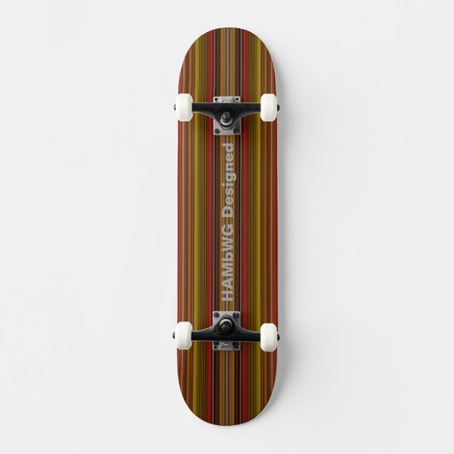 HAMbyWG Designed - Skateboard - Herbst (Vorderseite)