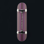 HAMbyWG Designed - Skateboard - Himbeere Streifen<br><div class="desc">HAMbyWG Designed - Skateboard - Himbeere Streifen glänzend</div>
