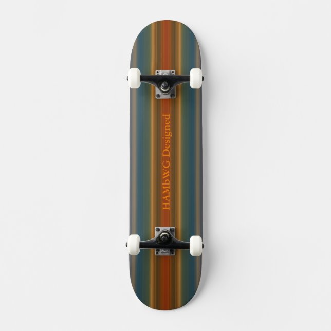 HAMbyWG Designed - Skateboard - Sunset (Vorderseite)