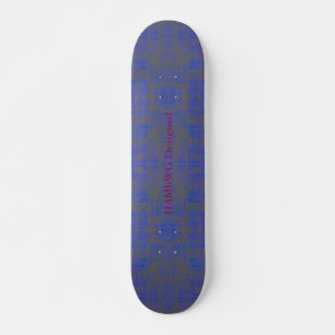 HAMbyWG Dsgnd Skateboard - Blue Distressed