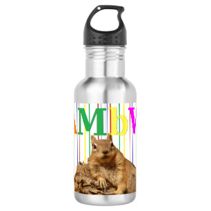HAMbyWG Eichhörnchen/Vintage- Wasserflasche