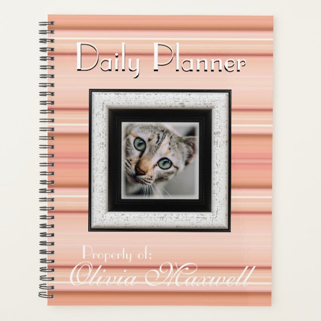 HAMbyWG - Foto Daily Planner - Peach Planer (Vorderseite)