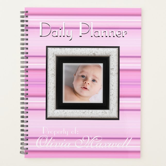 HAMbyWG - Foto Daily Planner - Pink Planer (Vorderseite)