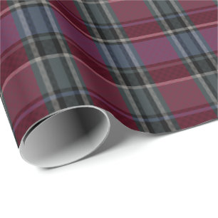 HAMbyWG - Geschenkpapier - 30x6 Marine/Stahl Karie
