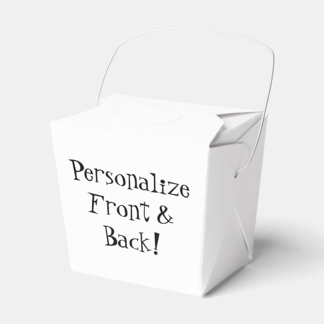 HAMbyWG - Gevor Box - Chinesisch-Lebensmittelstilb Geschenkschachtel (Vorderseite)