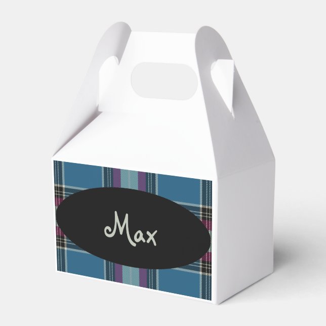 HAMbyWG - Gevor Box -Kariert Personalisiert Geschenkschachtel (Vorderseite)