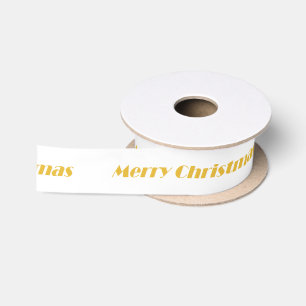 HAMbyWG - Gift Ribbon - Frohe Weihnachten Satinband