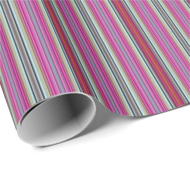 HAMbyWG - Gift Wrap - Christmas Bulb Stripe Geschenkpapier (Rolleneckpunkt)