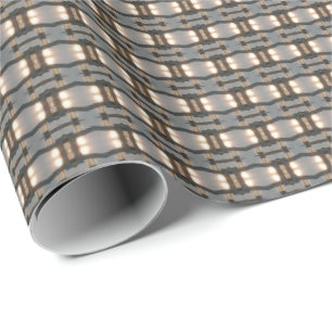 HAMbyWG - Gift Wrap - Pewter Brass Lights Deko Geschenkpapier