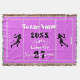 HAMbyWG Girls Lacrosse Decke