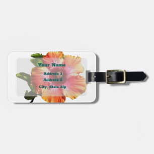 HAMbyWG Hibisken Blume Gepäck oder Gepäckanhänger