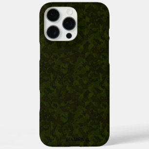 HAMbyWG I pad - Green Camouflage iPhone 16 Pro Max Hülle