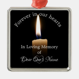 HAMbyWG - Im Gedenken an den Kerzenschmuck Ornament Aus Metall