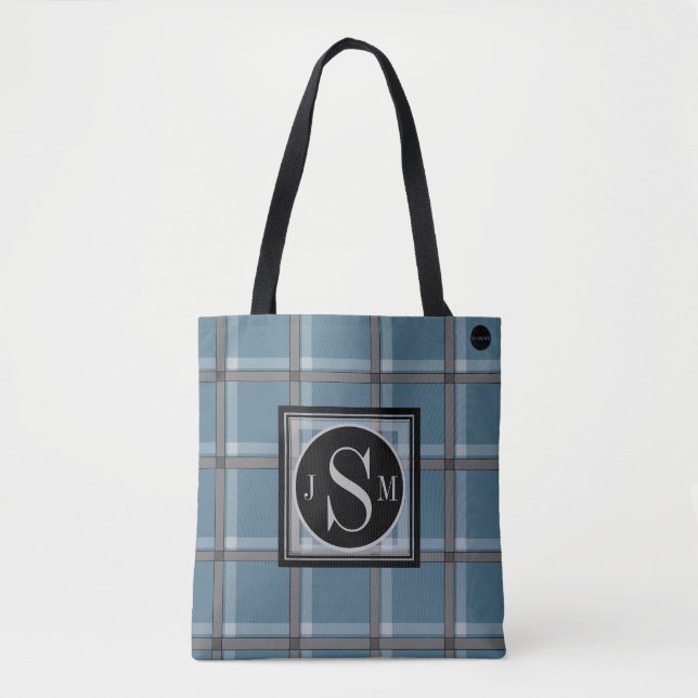 HAMbyWG - Individuelle Name & Monogram Tartan (Vorderseite)