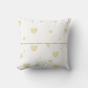 HAMbyWG - Kissen - Beige Herzen