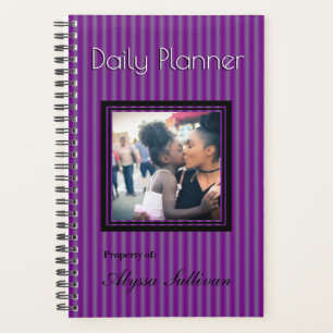 HAMbyWG - Kleiner Tagesplaner - Reiches Amethyst Planer