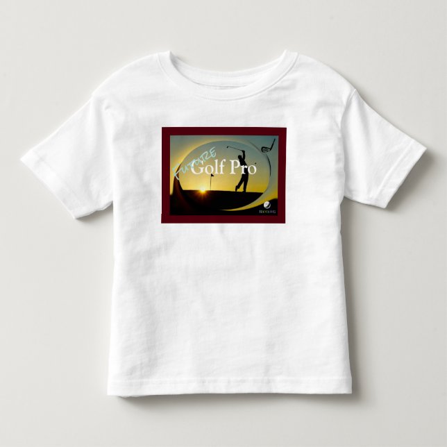 HAMbyWG - Kleinkind Sweatshirt Future Golf Pro Boy T-shirt (Vorderseite)