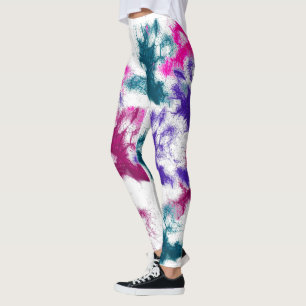 HAMbyWG - Kompression Leggings - Tintenpatronen-Sp