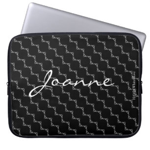 HAMbyWG - Kreismuster in beliebiger Farbe Laptopschutzhülle