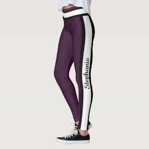 HAMbyWG - Leggings - Farbe w Streifen