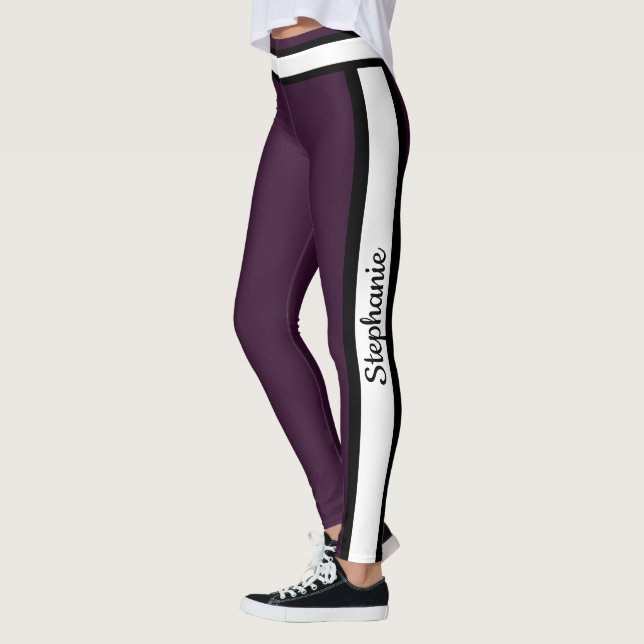 HAMbyWG - Leggings - Farbe w Streifen (Links)