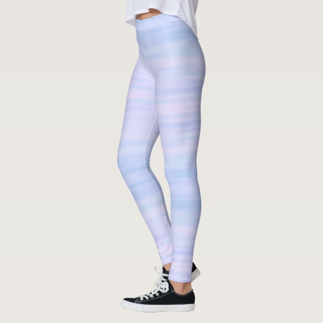 HAMbyWG - Leggings - Hellblaue Wasserfarben (Links)