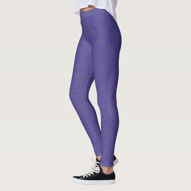 HAMbyWG - Leggings - Lila Bohemisch (Links)
