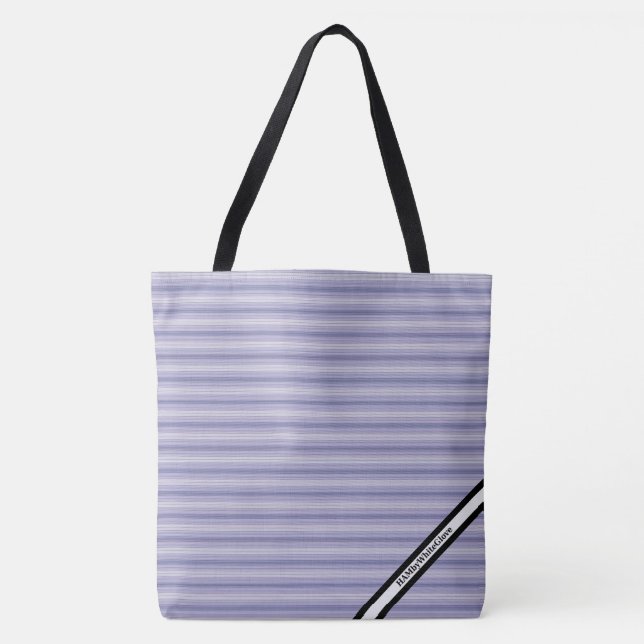 HAMbyWG - LG Tote Bag - Lavendel Horizontal (Vorderseite)