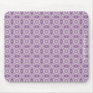 HAMbyWG - Maus-Pad - Amethyst und graue Festplatte Mousepad