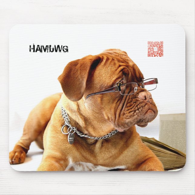 HAMbyWG - Maus Pad - Bulldog Mousepad (Vorne)