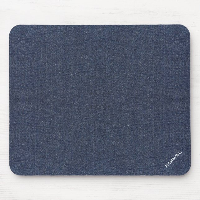 HAMbyWG - Maus-Pad - Denim-Bild Mousepad (Vorne)