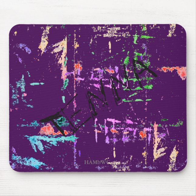 HAMbyWG - Maus-Pad - gestört Mousepad (Vorne)