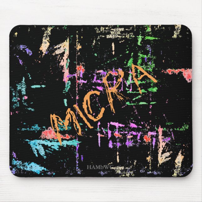 HAMbyWG - Maus-Pad - gestört Mousepad (Vorne)