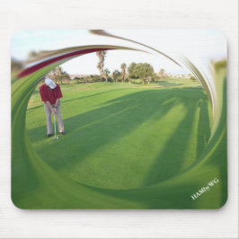 HAMbyWG - Maus-Pad - Golfer Mousepad