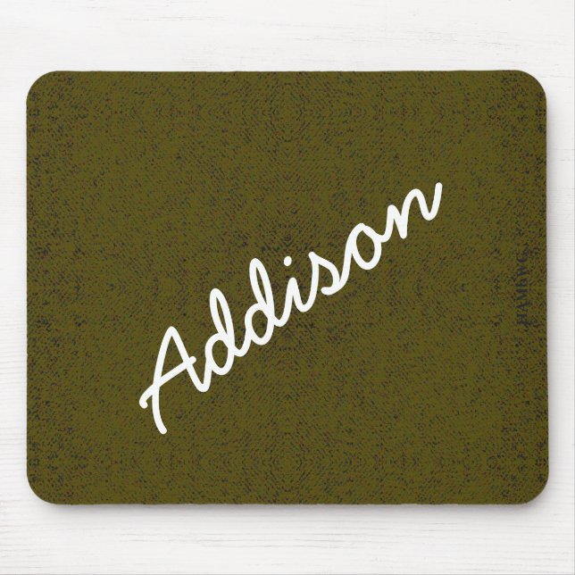 HAMbyWG - Maus-Pad - Graphic Color - Olive Mousepad (Vorne)