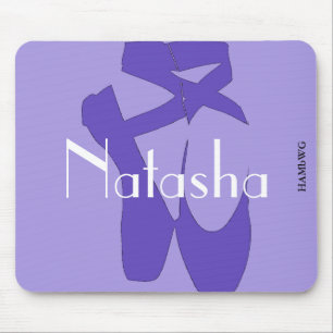HAMbyWG - Maus Pad Lila Ballet Slipper Mousepad