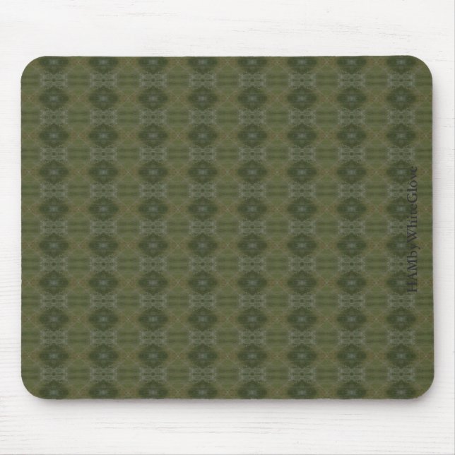 HAMbyWG - Maus-Pad - Olive Print Mousepad (Vorne)