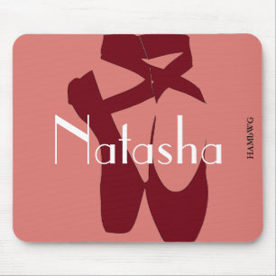 HAMbyWG - Maus Pad Red Ballet Slipper Mousepad