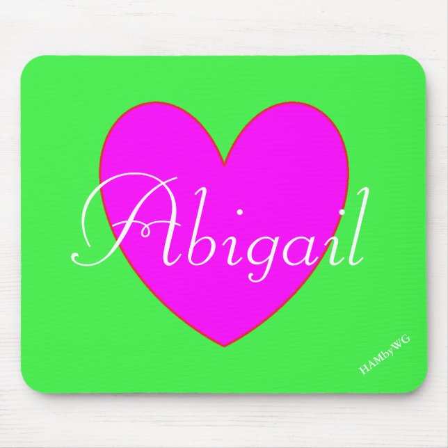 HAMbyWG - Mauspad - Neon Green Hot Pink (Vorne)