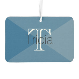 HAMbyWG - Modern 4-Shade-Monogramm-Foto Autolufterfrischer