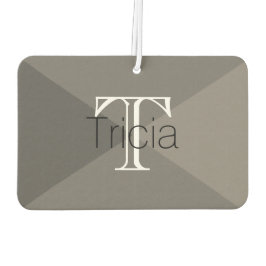 HAMbyWG - Modern 4-Shade-Monogramm-Foto Autolufterfrischer