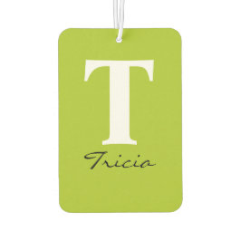 HAMbyWG - Modern Monogram Autolufterfrischer