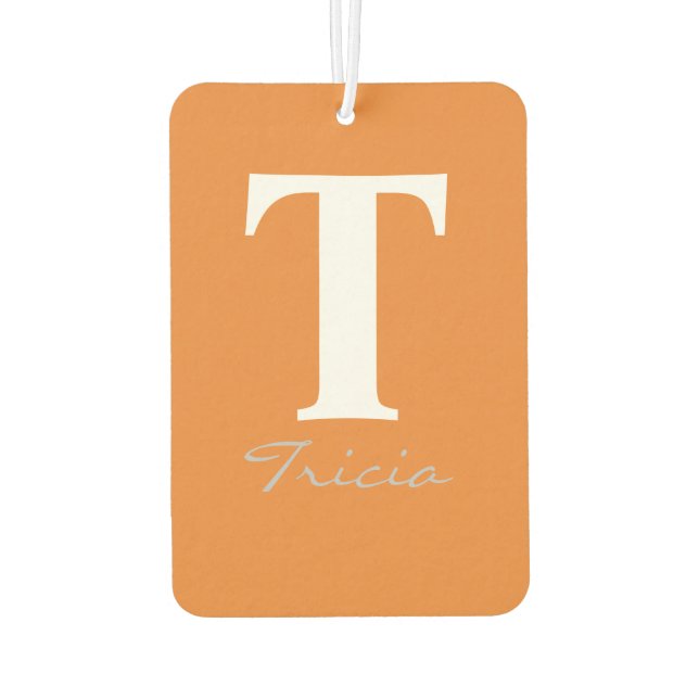 HAMbyWG - Modern Monogram Autolufterfrischer (Rückseite)