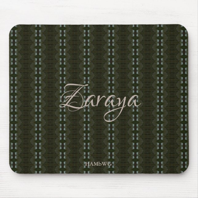 HAMbyWG - Mouse Pad - Sinti und Roma Dark Green Mousepad (Vorne)