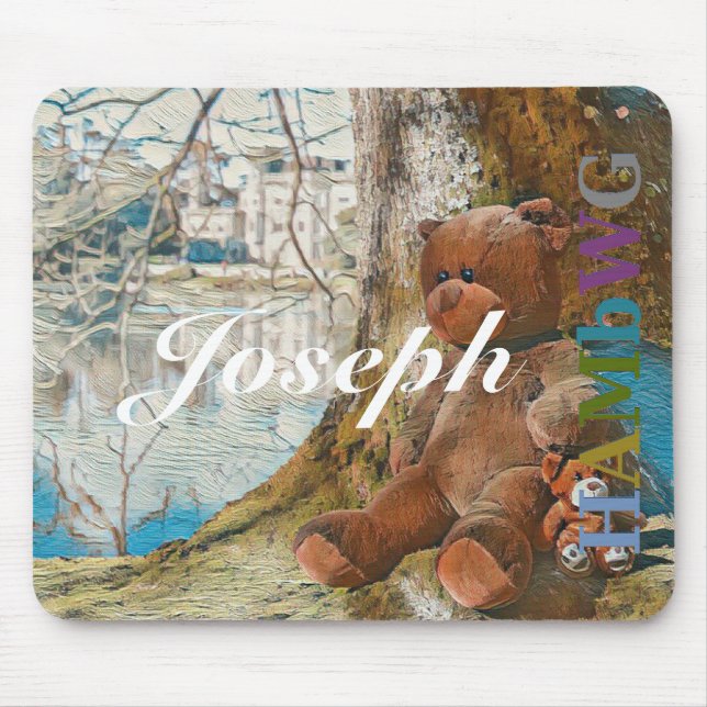 HAMbyWG - Mouse Pad - Teddy Bear Mousepad (Vorne)
