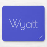 HAMbyWG - Mouse Pad - Wyatt Mousepad<br><div class="desc">HAMbyWG - Mouse Pad - Wyatt - Liebe diese Farbe blau! Fügen Sie einfach Ihren Namen hinzu!</div>