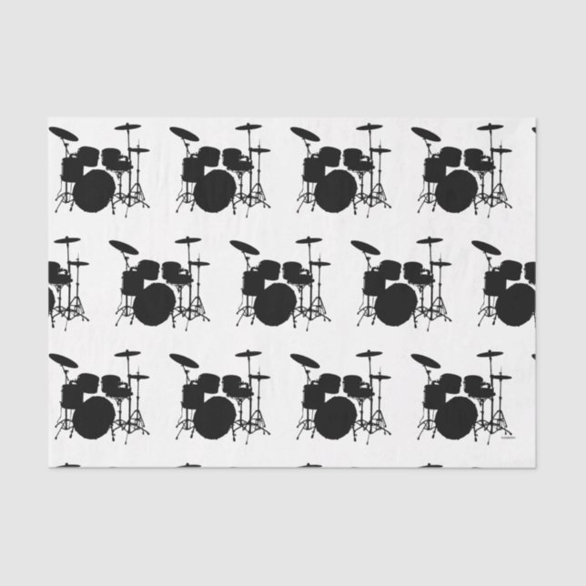 HAMbyWG - Musicians Drum Set Seidenpapier (Vorderseite)