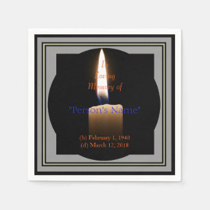 HAMbyWG - Paper Napkin - Candle Tribute Serviette