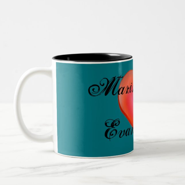 HAMbyWG - Personalisierbare Tasse - Helles Rotes H (Links)