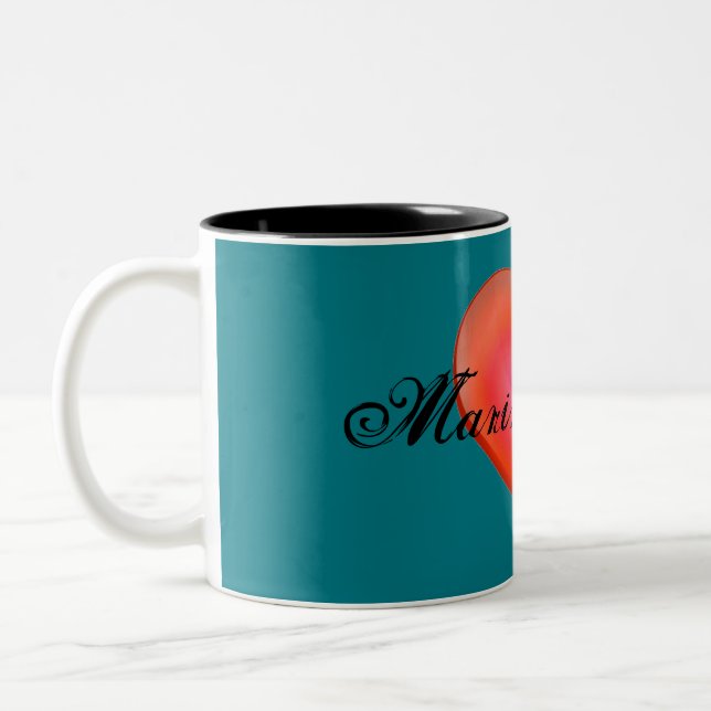 HAMbyWG - Personalisierbare Tasse - Helles Rotes H (Links)